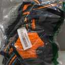 Eagloo Dog Harness for Large Dogs, No Pull Service Vest with Reflective Strips and Control Handle, Adjustable and Comfortable for Walking, No Choke Pet Harness with 2 Metal Rings, Orange, Large