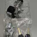 RAMATA Ignition Switch Lock Cylinder with Key (with Unprogrammed Chip) Compatible with 2003 2004 2005 2006 2007 Honda Accord (Ignition Chip: 48,Frequency: 315mHz)