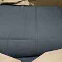 TAIMIT Full Size Comforter Set - 7 Pieces, Bed in a Bag Bedding Sets with All Season Soft Quilted Warm Fluffy Reversible Comforter, Flat Sheet, Fitted Sheet, 2 Pillow Shams, 2 Pillowcases, Dark Grey