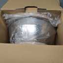 Umite Chef Mixing Bowls with Airtight Lids Set, 8PCS Stainless Steel Khaki Nesting Bowls with Grater Attachments, Kitchen Bowls with Non-Slip Bottoms, Size 5, 4, 3.5, 2, 1.5QT for Mixing & Serving