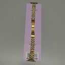 QUNDAXI Slim Watch Band Compatible with Apple Watch 41mm 45mm 42mm 44mm 40mm 38mm Metal Stainless Steel Watchband Suitable for iWatch 10/9/8/7/6/5/4/3/2/1/SE Series Women Luxury Strap (Gold)