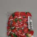 24pcs Realistic Artificial Strawberries Decorative Fruit Models Plastic for Home Store Event Education