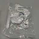 Holicfun Clip Mount for Ring, Blink, Eufy, Google Nest, Wyze, and Arlo Indoor Outdoor Cameras, 40cm Gooseneck Arm, Flexible Adjustment, Strong Clamp, White