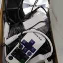 AIBOO 12V LED Under Cabinet Lights Kit 6 Pack Black Cord Aluminum Puck Lights for Kitchen Counter Closet Lighting with Wireless Dimmable RF Remote Control 6 Lights 12W (6000K Daylight White)