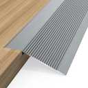 Aluminum Floor Transition Strip, Thresholds for Doorways, 36 Inch Flooring Transition Strip Doorway Edge Trim Suitable for Threshold Height Less Than 1.6 Inch