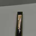 Chalk Paint Brushes for Furniture, 2 Pcs Boar Hair Bristles Round/Flat Wax Paint Brushes, Suitable for Chalk Paint and Wax