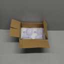 Dicunoy 2 Pack Glass Butter Dishes, Small Round Butter Keeper with Dome Lid and Handle, Clear Butter Serving Container with Cover, Round Crystal Mini Butter Cloche for Candy, Dessert, Parfait, Jam