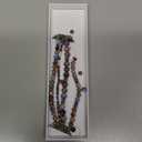 Natural Stone Beaded Watch Band for Women Compatible with Apple Watch 38mm 40mm 41mm 42mm 44mm 45mm 46mm 49mm Dressy Cute Watch Strap for Apple Watch Ultra 2/Ultra Series 10/9/8/7/6/5/4/3/2/1 SE (Purple)