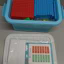 Base Ten Blocks Plastic 143 pcs Math Manipulatives Kindergarten Counting Cubes for Kids Math,Place Value Blocks for Early Counting Math Toy for 1st Grade