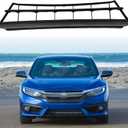 Fit For 2016 2017 2018 Honda Civic Coupe/Sedan Front Bumper Grille Insert Lower Grill Textured Black Replacement For HO1036124 71102TBAA10