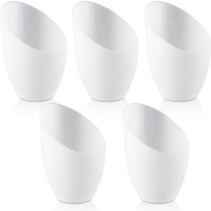 5 Pcs 42mm/1.65inch Plastic Lamp Shade Replacement Floor Lamp Shade Cover Shade for Pendant Light Floor Lamp Bedroom - White