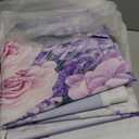 10X8ft Purple Butterfly Floral Backdrop for Photography Butterfly Flowers Theme Girls Party Decorations Background Wedding Birthday Baby Shower Party Cake Table Decor Photo Booth Props (Multi)