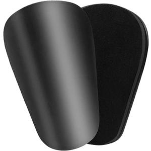 Soccer Extra Mini Shin Guards for Toddler Kids Youth and Adults - Ultra Miniature Shin Guards Soccer - Extra Small Shin Pads So Light and Comfortable (Black)