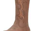 IUV Cowgirl Boots Cowboy Boots For Girls Boys Kids Toddler Fashion Western Boots Mid Calf Riding Shoes Size 4