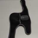 HOMRELEXA Cordless Heated Knee Massager, 3-in-1 Heating Pad with 3 Vibration and Heating Mode, Auto-Off Timer, Knee Brace for Shoulder Elbow, Gifts for Men Women, Black 1PC (One Size)