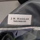 Haggar Men's Haggar Men's Jmh Premium Stretch Tailored Fit Suit Separates - Pants and Jackets (46, Black)