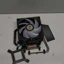 PCCOOLER CPU Air Cooler with Digital Display, ARGB Version, 4 Heat Pipes, High-Performance Quiet Tower Cooler, LGA 115X/1200/1700/1851, AM4/AM5 (CPS RT400 Digital ARGB BK)