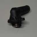 MITZONE Upgrade Aluminum Thermostat Housing Assembly Compatible with Dodge Durango Grand Cherokee 2011-2015 Wrangler JK 2012-2018 Replace 902-852 5184651AG 5184651AH