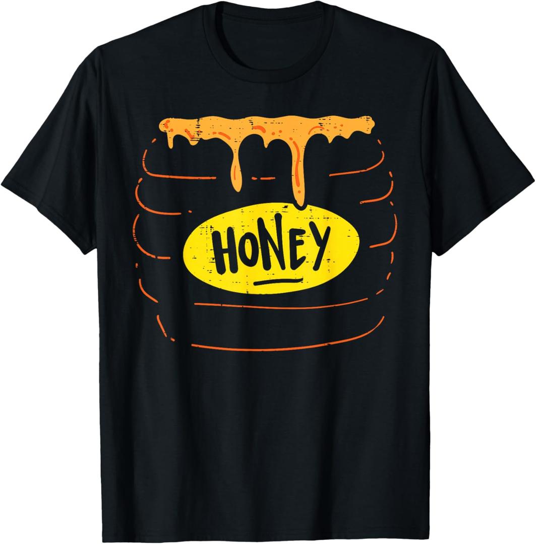 Honey Jar Pot Costume Funny Sweet Halloween Men Women Kids T-Shirt S