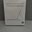 Harvopu Compatible for iPad Air 11-inch/ 10.9" Air 5th 4th Generation Case with Keyboard - Backlit Detachable, Folio Cover with Pencil Holder for iPad Air 11 Inch M3/M2, Air 5/ Air 4 (Sky Blue)