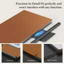 Ayotu Case for Remarkable Paper Pro Move 7.3", 1:1 Fit Smart Cover Book Folio with Auto Wake/Sleep, PU Leather Cover, Microfiber Lining, Strong Magnet(Standard Slim Case A-Leathers Brown)