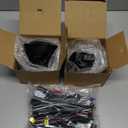 Driving Fog Lights Lamps Replacement for 05-06 Ford Escape, 03-04 Ford Mustang Cobra (SVT Model Only), 02-04 Ford Focus SVT, 2002 Lincoln LS with H10 12V 42W Halogen Bulbs (Clear Lens)