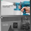 Tilswall Paint Sprayer, Cordless Paint Sprayer for Dewalt 20V MAX Battery, 3 Spray Modes for Fences, Sheds, Walls, Ceilings, Furniture, Cabinets, Garden & DIY, White (Battery Not Included)