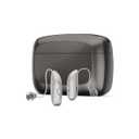 Select 300 OTC Hearing Aids, Audiology Team Care Included, Bluetooth Streaming for Calls, Music, Media for iOS & Android, Nearly Invisible & Comfortable, Noise Reduction - Silver