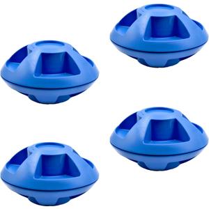 4 Pcs Laundry Bed Sheet Detangler Reduces Sheets Blankets Tangled Wrinkles Save Time Reusable in Washer and Dryer Deep Blue