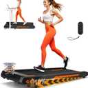 Walking Pad Treadmill with Speaker, 4-in-1 6.2MPH Treadmills for Home with App Compatible, Walking Pad with 10% Incline, LED Display, 2.75HP Brushless Drive, 350 LB Weight Capacity, 12 HIIT Programs