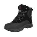 NORTIV 8 Men's Insulated Waterproof Construction Hiking Winter Snow Boots,Size 10.5W,Black/1,TUNDRA