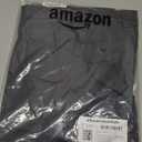 Amazon Essentials Men's Classic-Fit Wrinkle-Resistant Pleated Chino Pant (Available in Big & Tall), Charcoal, 29W x 32L