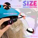 Adjustable Kids Bike Helmet for Girls Boys Youth, Color Gradient Kids Protective Helmets for Multi-Sports Bicycle Cycling Skateboard Scooter Skating