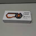 6-Stage Knife Sharpener - Premium Kitchen Knife Sharpeners - Adjustable Handheld Manual Knife Sharpeners for Kitchen Knives, Scissor and Chef Knife.Easy for beginners to use (ORANGE)