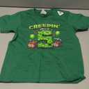 It's My 6th Birthday Boy Gamer Creepin’ Into 5 Gamer Pixel T-Shirt Green XS(116)