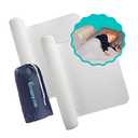 hiccapop [2-Pack] Inflatable Bed Rail for Toddlers, Blow-up Bed Bumper for King, Queen, Full, with Non-Slip Machine-Washable Cover | Portable Bed Rail for Hotel, Grandma's, Vacation