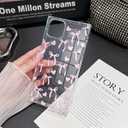 Jmltech Floral Case for iPhone 14 Pro Max Case Flowers Clear Silicone Cute Women Girly Shockproof Protective Phone Cases for iPhone 14 Pro Max Pink Flower