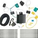 Tekonsha T-One T-Connector Harness, 4-Way Flat, Compatible with Select Chevrolet Equinox