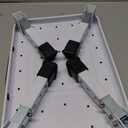 Jocauto Folding Step Stool, Height-Adjustable Step Stool with Non-Slip Platform, Step Ladder for Adults or Kids in Kitchen, Home, 330 Lbs Capacity