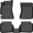 for Subaru Forester Floor Mats 2009 2010 2011 2012 2013,Car Mats for Subaru Forester All Weather Floor Mats 1st & 2nd Row Floor Liner Custom Fit Versa Accessories 2009-2013