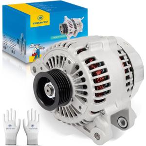 Ezexpreze 11191 New Alternator Replacement For 2006-2012 Kia Hyundai 3.3 3.8L,06-11 Azera,06-10 Santa Fe Sonata, 07-10 Entourage Veracruz, 07-09 Kia Sorento, 06-09 Sedona, 10-11 Borrego, V6