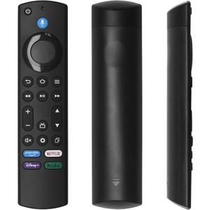Replacement Voice TV Remote for AMZ Stick (HD, 4K, 4K Max, Lite), TV Cube and Omni, Insignia, Toshiba, Smart TVs