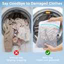 BAGAIL Laundry Bags Mesh Wash Bag for Intimates Lingerie and Delicates, 5Pcs (1XL,2L,2M)