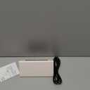 Kogonee Wooden Digital Alarm Clock, 0-100% Dimmer, 2 Alarm Settings, Weekday/Everyday Mode, 9 Mins Snooze, 12/24H, Temperature and Date Display for Office, Travel, Bedroom Alarm Clock (White)