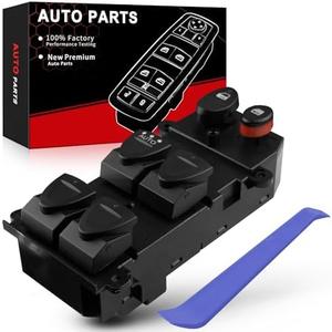 AOTPAT Power Window Switch Fits for:-Honda Civic 2006 2007 2008 2009 2010 2011 Front Driver Side Master Window Switch OE# 35750SNVH52, 35750-SNV-H51, 35750SNVH51, 35750SNAA11 (New-Upgrade)