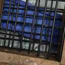 Kingsyard Recycled Plastic Suet Bird Feeder, Tail Prop Suet Feeder for Outside Hanging, Sturdy & Durable, Great for Woodpecker & Clinging Birds, Blue