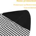 Surf Sock, Surfboard Sock Cover for Longboard Paddleboard Surf Board Sup Paddle Board, 7.5 FT Foot 7.5ft Quick Dry Stretch Surfboard Bag Sleeve with Drawstring Closure 230x50 cm Black