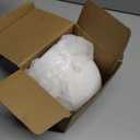 20 OZ Max White Opal Glass Cereal Bowl Set of 6, 6 inch Dishwasher & Microwave Safe Round Geometric Faceted Bowls for Kitchen, Salad, Soup and Rice