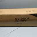 GVDV 10x10 Pop Up Tent with 4 Sidewalls, One Push Canopy, CP23B, Black