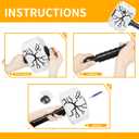 Coophit Thors Dart-Blasting Hammer Toys Gun with Lights -Toys for 5 6 7 8 9+ Year Old Boys,Kids Roleplay Toy Thunder Mjolnir with 30 Darts